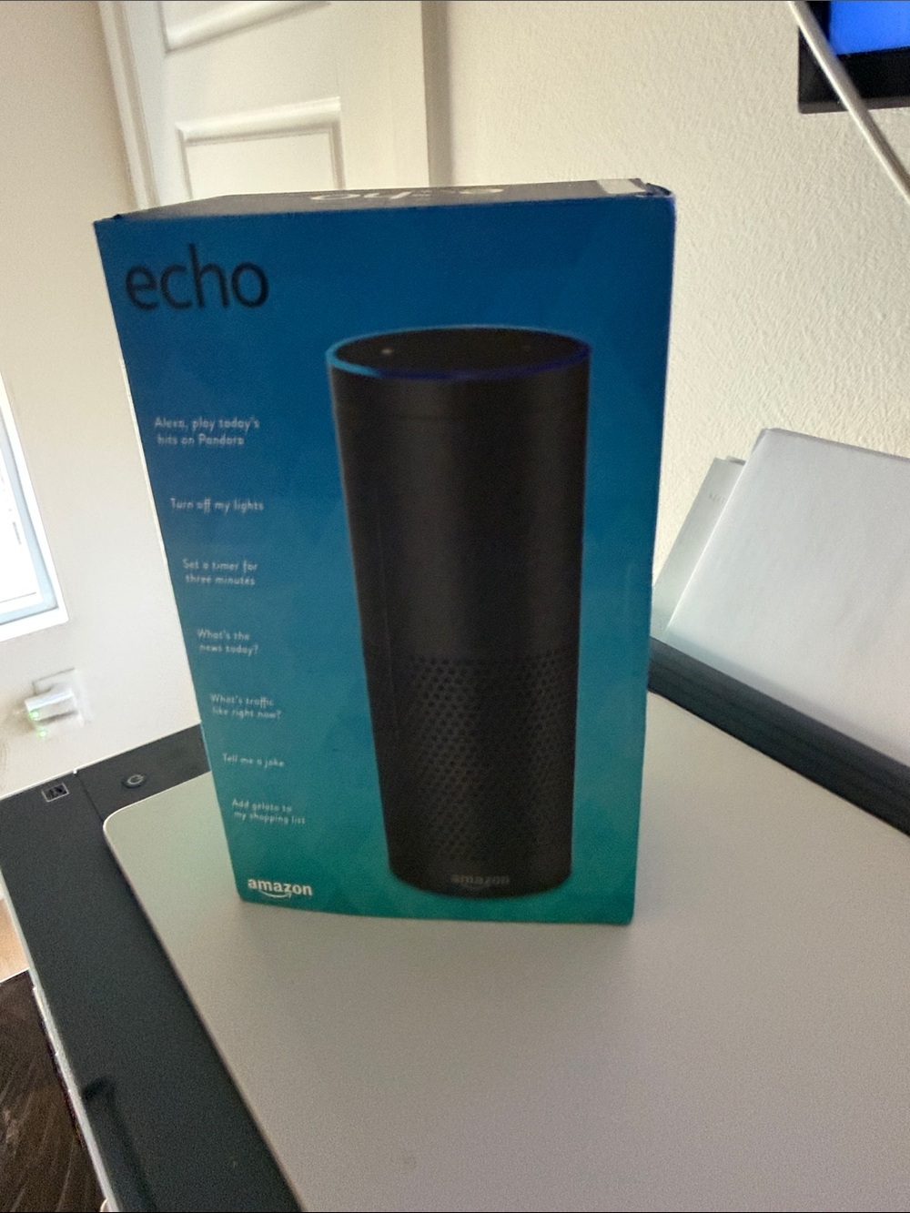 Echo Voice-Controlled Smart Speaker - Black